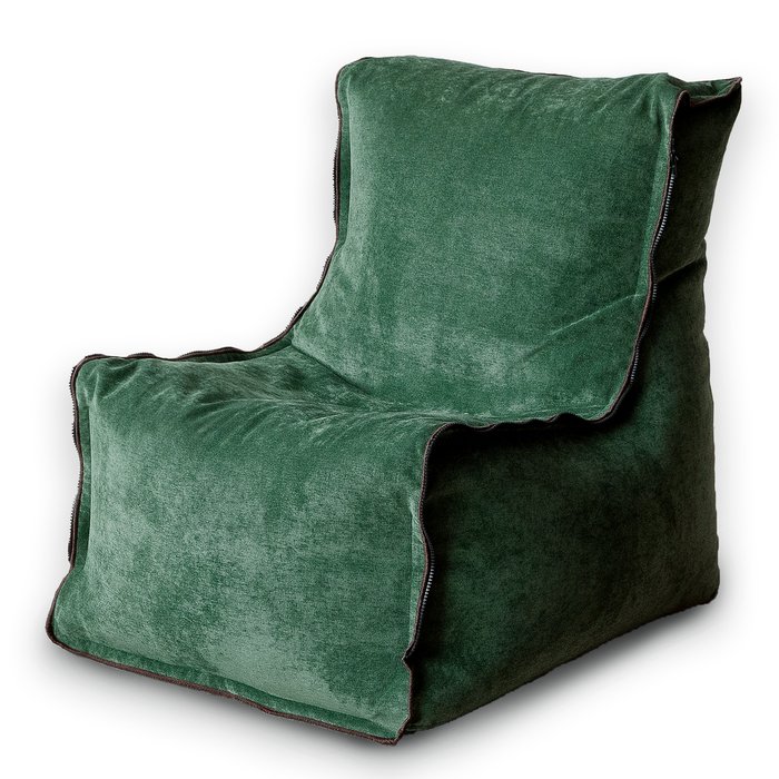 Кресло-мешок Лофт-Элит Свежая Мята тёмно-зелёного цвета