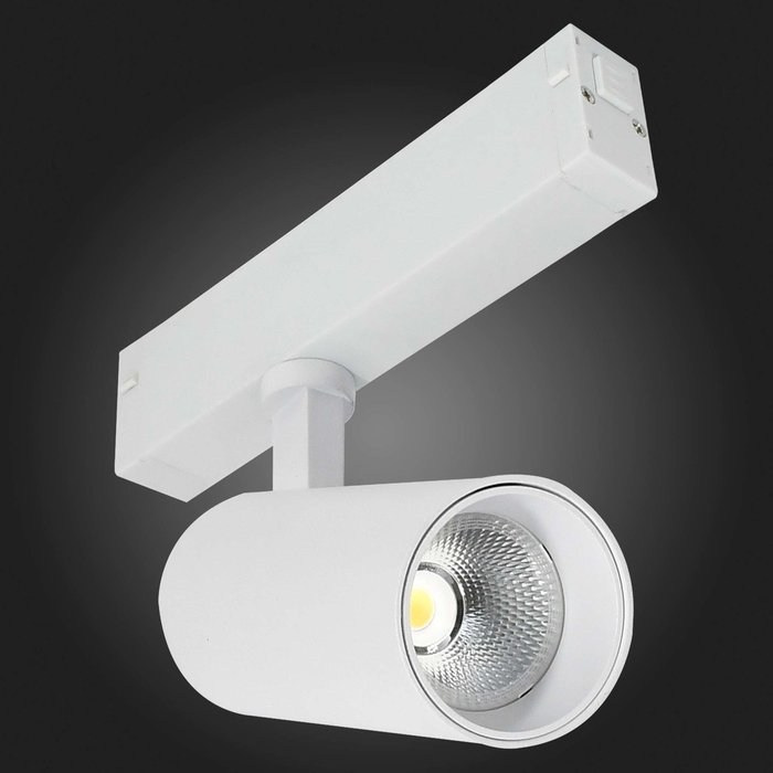 Св-к трек. SMART Белый LED 1*10W 2700K-6000K 535Lm Ra&gt;90 36° IP20 D40xH90 220V SKYLINE 220 - лучшие Трековые светильники в INMYROOM