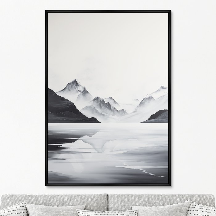 Репродукция картины Landscape collection, Reflection, No 1, 2024г. - купить Картины по цене 24999.0