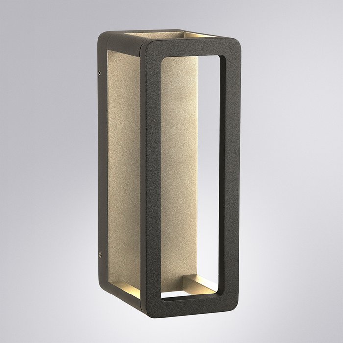 Фасадный светильник Arte Lamp HASSALEH A3374AL-1BK - купить Настенные уличные светильники по цене 6990.0