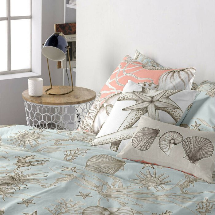 Наволочка Coral reef 50x75 из хлопка - лучшие Наволочки в INMYROOM Наволочка Coral reef 50x75 из хлопка - лучшие Наволочки в INMYROOM