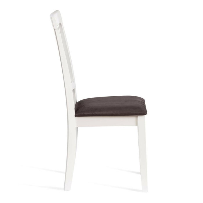 Комплект из двух стульев Camille Soft бело-серого цвета - лучшие Обеденные стулья в INMYROOM
