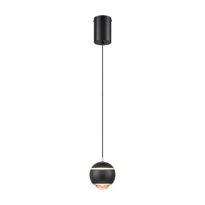 Подвесной светодиодный светильник Ebba черного цвета