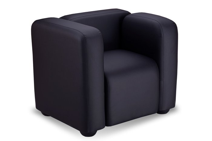 Кресло Квадрато стандарт черного цвета