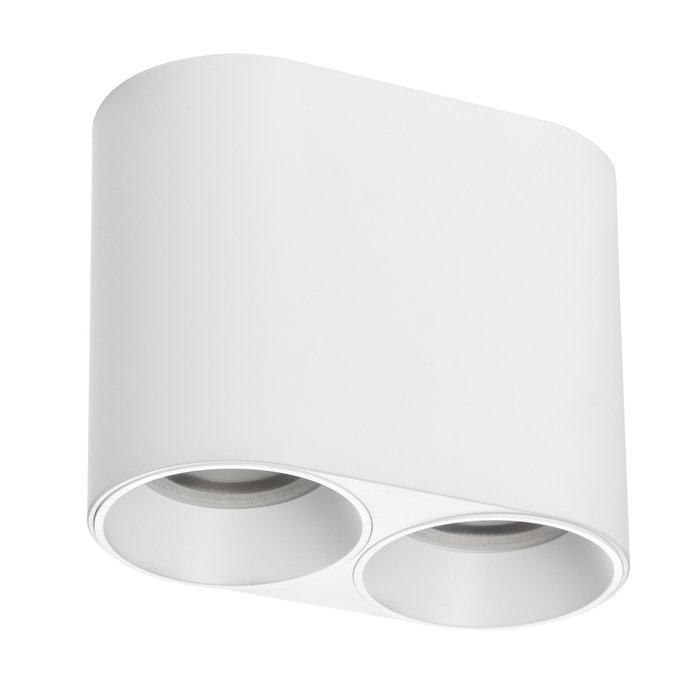 Рамка (светильник) PVC д/LED-модулей 941хх и LED-ламп D50мм RULLO 2x ROUND БЕЛЫЙ Рамка (светильник) PVC д/LED-модулей 941хх и LED-ламп D50мм RULLO 2x ROUND БЕЛЫЙ