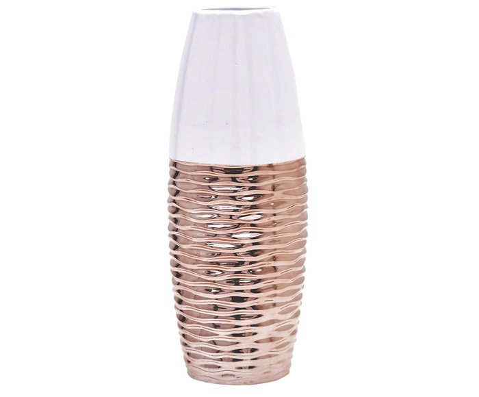 Керамическая ваза двухцветная