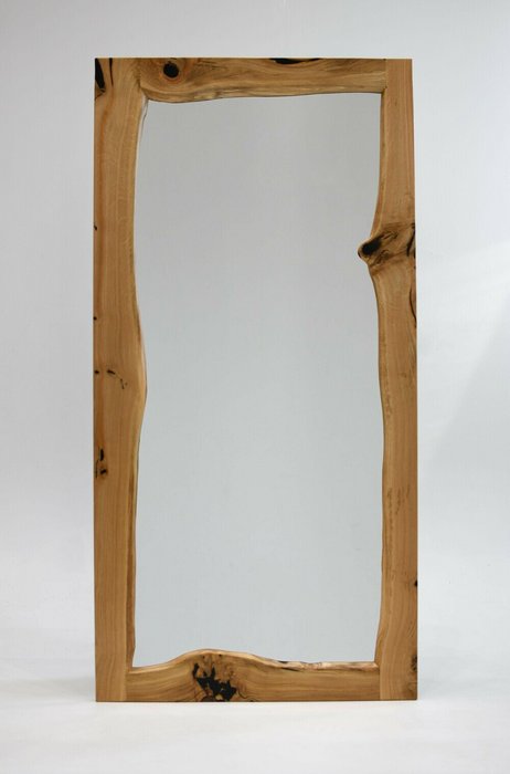 Зеркало Oak Slab 100х200 в бежевой раме