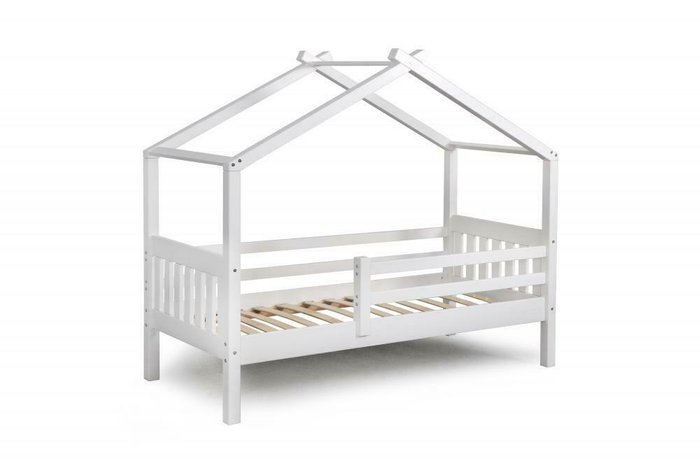 Кровать Ассоль 160х70 белого цвета - купить Одноярусные кроватки по цене 17590.0