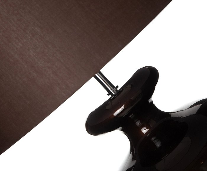 Настольная лампа коричневого цвета - купить Настольные лампы по цене 39400.0