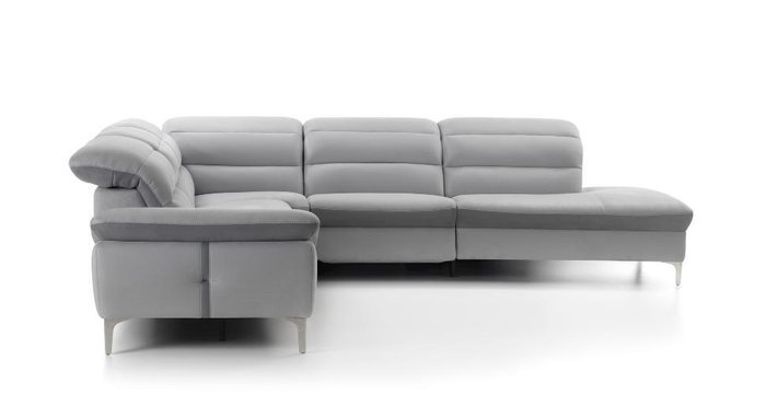Угловой диван Daphne серого цвета - купить Угловые диваны по цене 494597.0