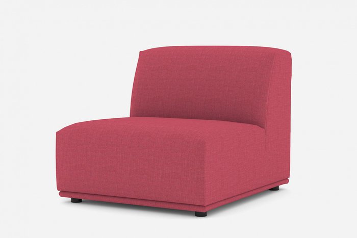 Кресло Портулак красного цвета - купить Интерьерные кресла по цене 20728.0