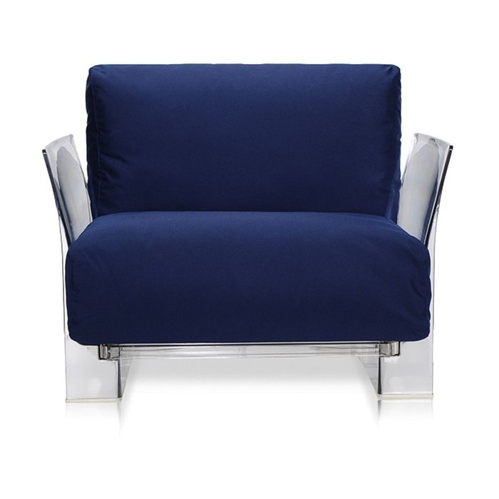 Кресло Pop синего цвета - купить Интерьерные кресла по цене 235554.0