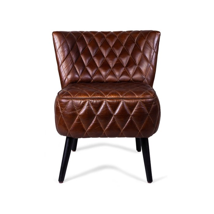 Кресло Acicula коричневого цвета - лучшие Интерьерные кресла в INMYROOM