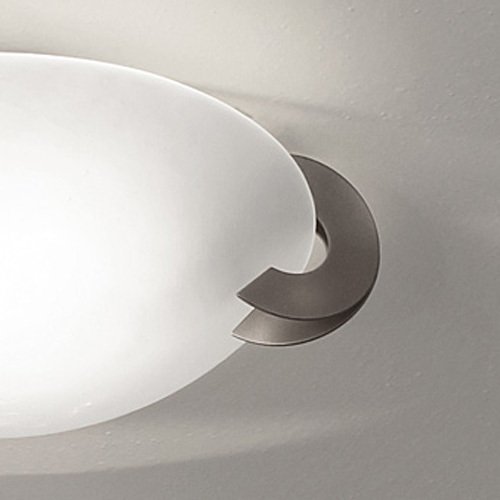 Потолочный светильник Terzani "SOLUNE" с плафоном из стекла белого цвета - купить Потолочные светильники по цене 78590.0