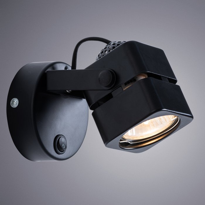 Бра Arte Lamp MISAM A1315AP-1BK - купить Бра и настенные светильники по цене 590.0