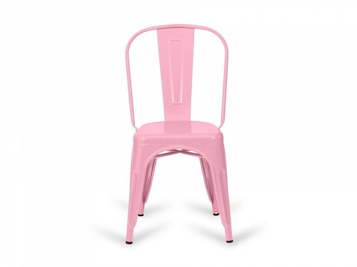 Стул Tolix розового цвета - купить Обеденные стулья по цене 3990.0