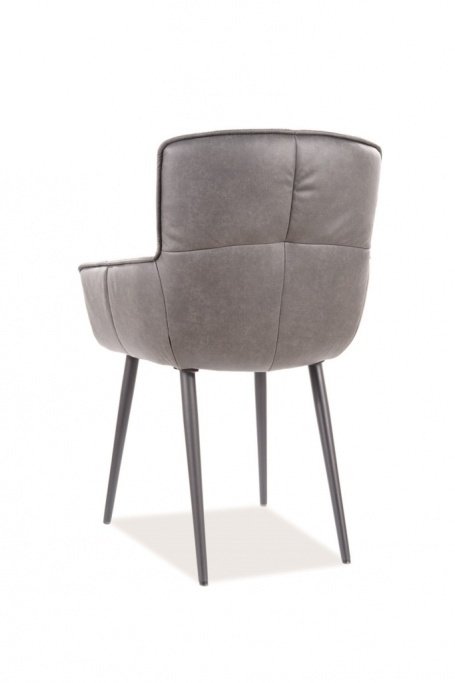 Стул Signal серого цвета - купить Обеденные стулья по цене 22820.0