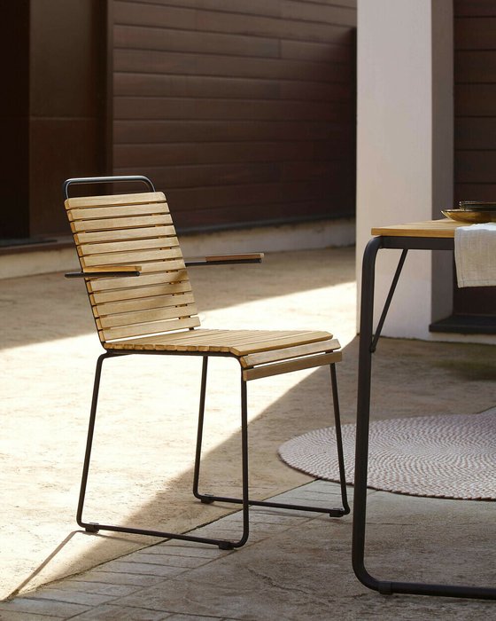Стул Yukari chair с подлокотниками - лучшие Садовые стулья в INMYROOM