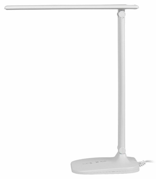 Настольная лампа NLED-484 Б0059856 (пластик, цвет белый) - лучшие Рабочие лампы в INMYROOM