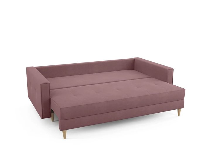 Диван раскладной ОТТО светло-розового цвета - лучшие Прямые диваны в INMYROOM