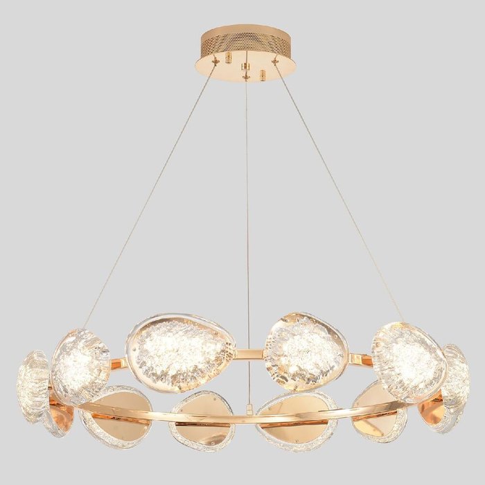 Подвесная люстра FELICIDAD SP96W LED (акрил, цвет прозрачный) Подвесная люстра FELICIDAD SP96W LED (акрил, цвет прозрачный)