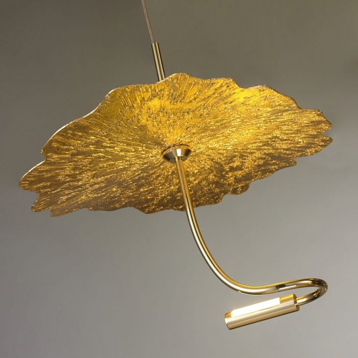 Светильник подвесной iLedex Lotus 8827P-19 BRASS - лучшие Потолочные люстры в INMYROOM