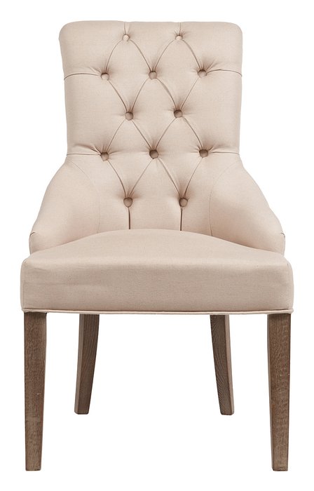 Стул с мягкой обивкой Martine Armchair Лен Стул с мягкой обивкой Martine Armchair Лен