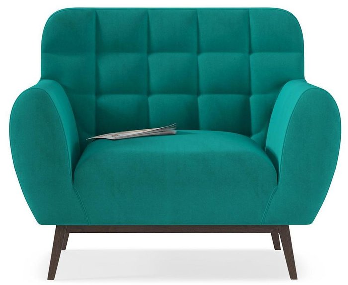 Кресло Cocoon Luna зеленого цвета - купить Интерьерные кресла по цене 20550.0