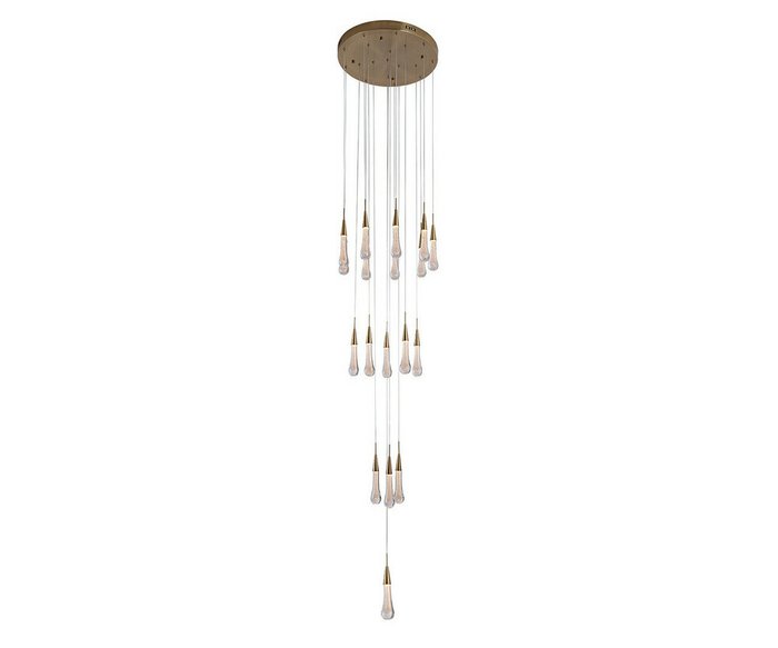 Подвес Гутта латунь d50 h300 Led 54W (3000k) Подвес Гутта латунь d50 h300 Led 54W (3000k)