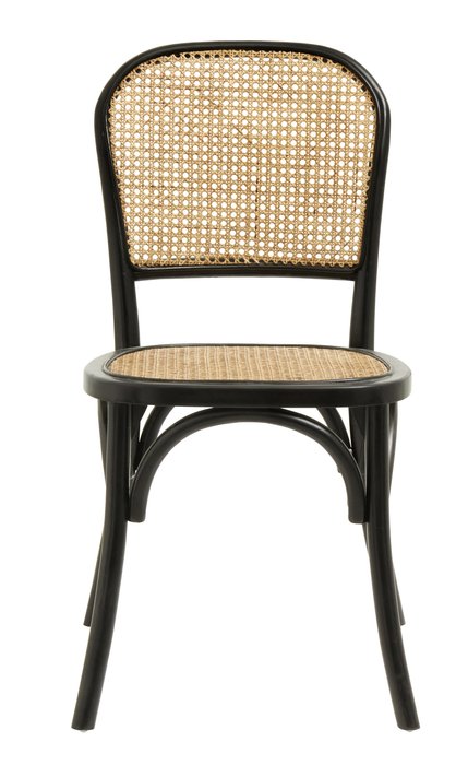 Обеденный стул Wicky из светлого плетеного ротанга