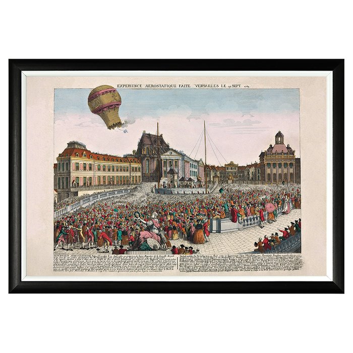 Картина Версаль 19 сентября 1783