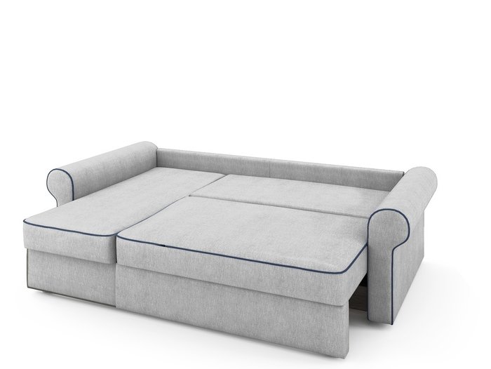 Угловой раскладной диван Tulon левый светло-серого цвета - купить Угловые диваны по цене 79200.0