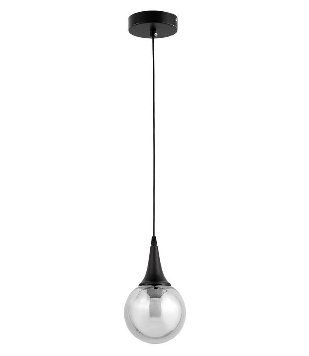 Подвесной светильник Rocherro с серым плафоном - купить Подвесные светильники по цене 2600.0