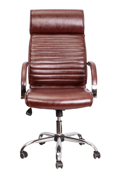 Компьютерное кресло Alexander коричневого цвета - купить Офисные кресла по цене 24480.0