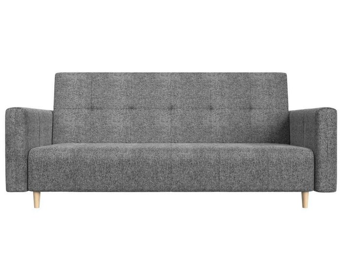 Прямой диван-кровать Вест серого цвета - купить Прямые диваны по цене 27999.0
