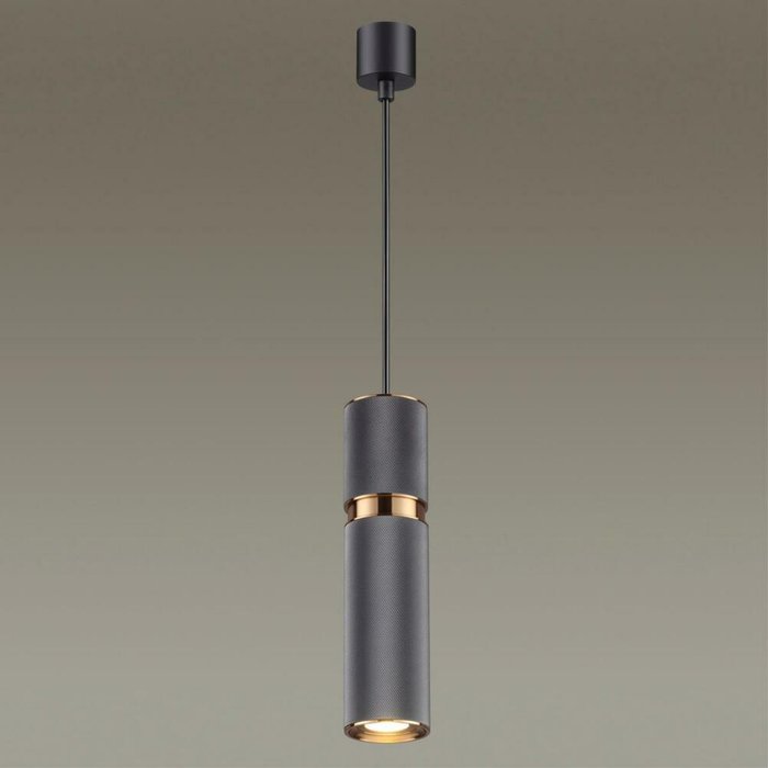 Подвесной светильник Afra серо-золотого цвета - лучшие Подвесные светильники в INMYROOM