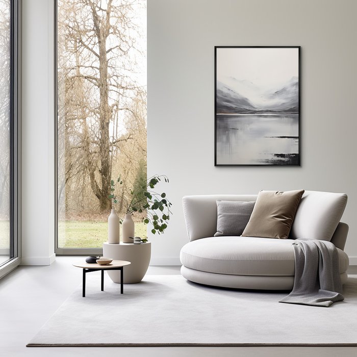 Репродукция картины Landscape collection, Mountains, No 2, 2024г. - лучшие Картины в INMYROOM