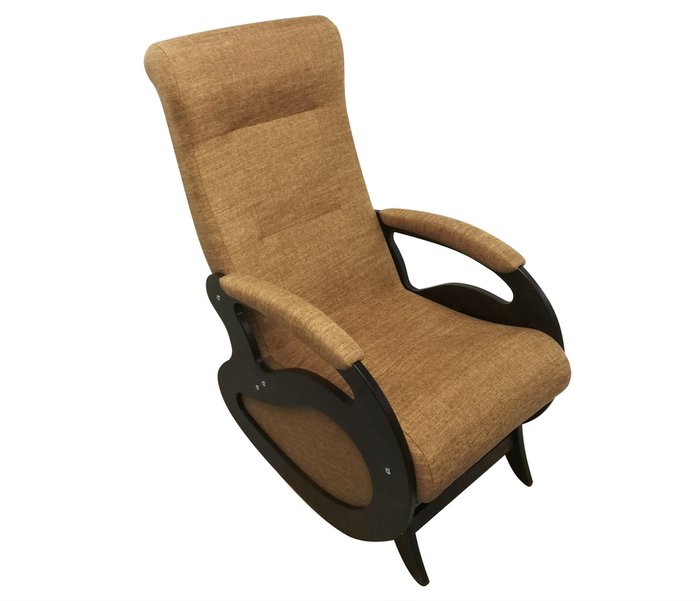 Кресло-качалка Маятник светло-коричневого цвета