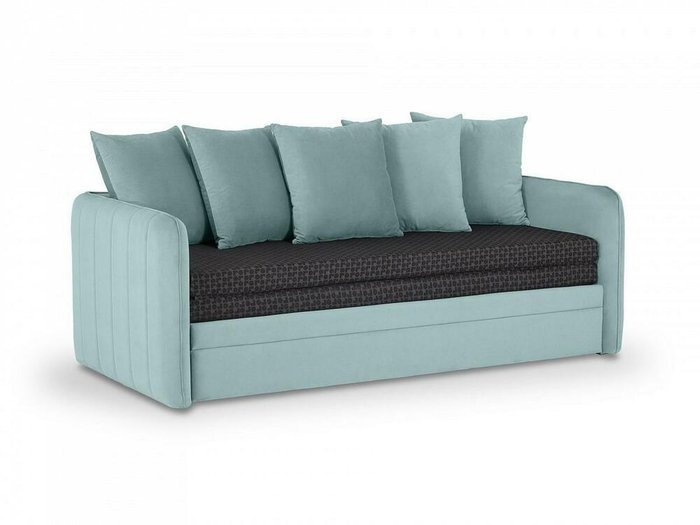 Диван Todi голубого цвета - купить Прямые диваны по цене 88900.0