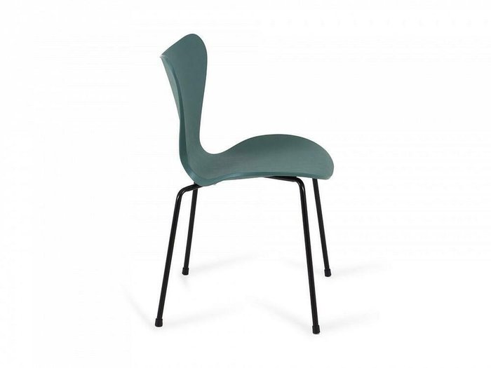 Стул Monty сине-зеленого цвета - лучшие Обеденные стулья в INMYROOM