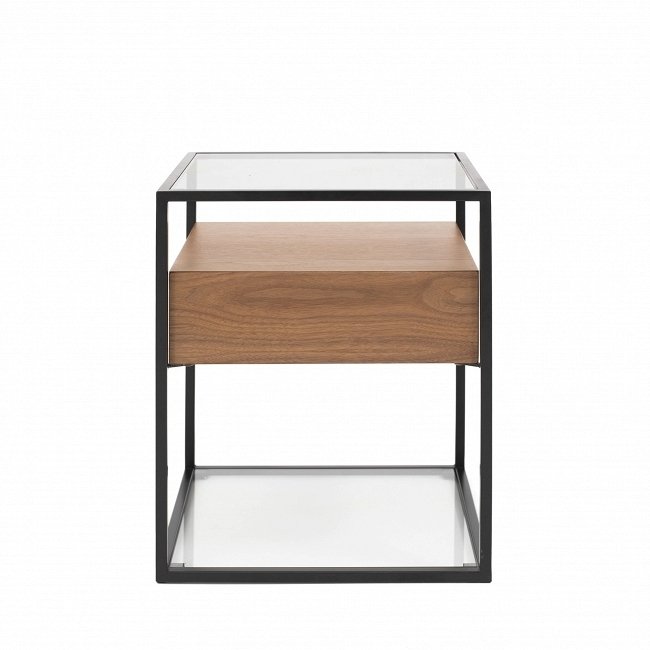 Приставной стол Sherwood с выдвижным ящиком  - купить Кофейные столики по цене 25956.0