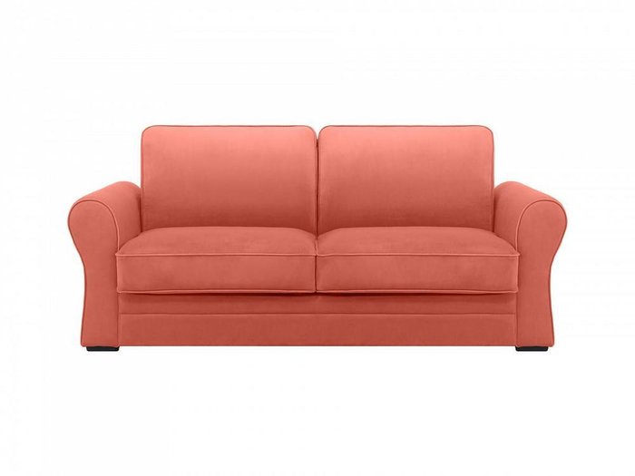 Двухместный диван-кровать Belgian светло-кораллового цвета