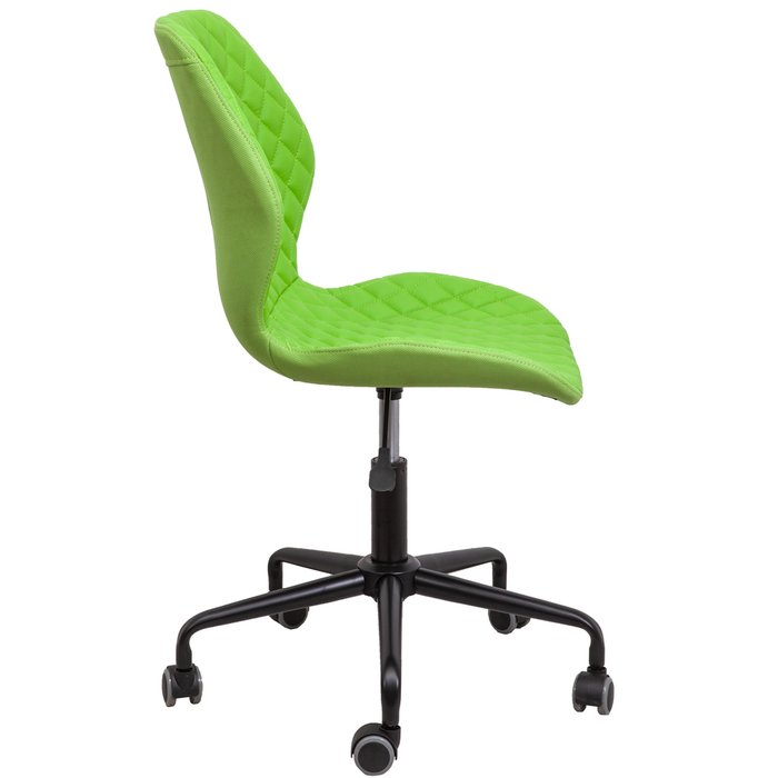 Кресло поворотное Delfin салатового цвета - лучшие Офисные кресла в INMYROOM