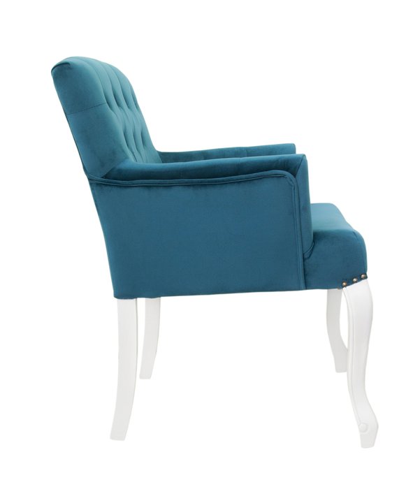 Стул Deron blue+white с голубой обивкой - купить Обеденные стулья по цене 33400.0 Стул Deron blue+white с голубой обивкой - купить Обеденные стулья по цене 33400.0