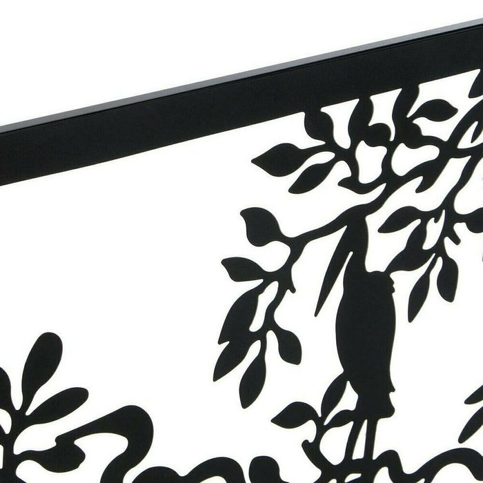 Декоративная фигура 96 x 1 x 50 cm Чёрный птицы (2 штук) - лучшие Фигуры и статуэтки в INMYROOM