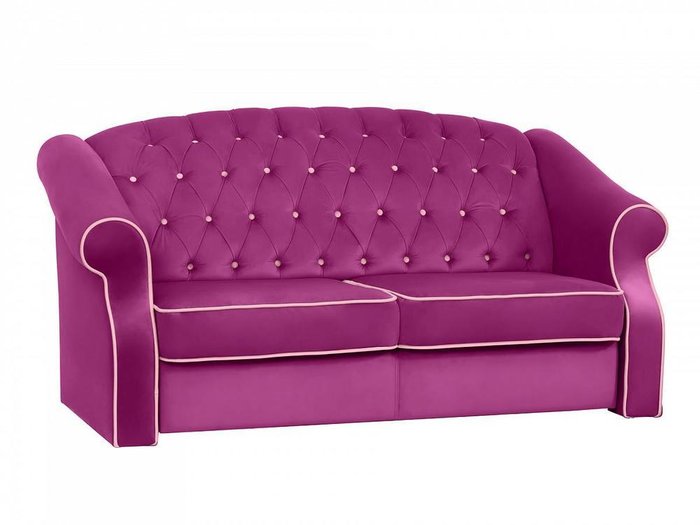 Диван-кровать Boston пурпурного цвета - купить Прямые диваны по цене 110600.0
