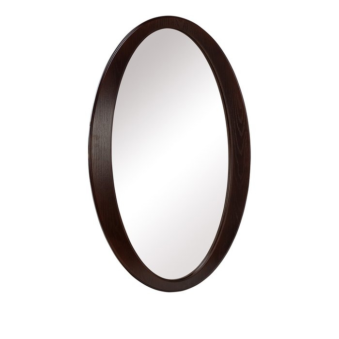 Настенное зеркало Опера 78х118 коричневого цвета - купить Настенные зеркала по цене 10027.0