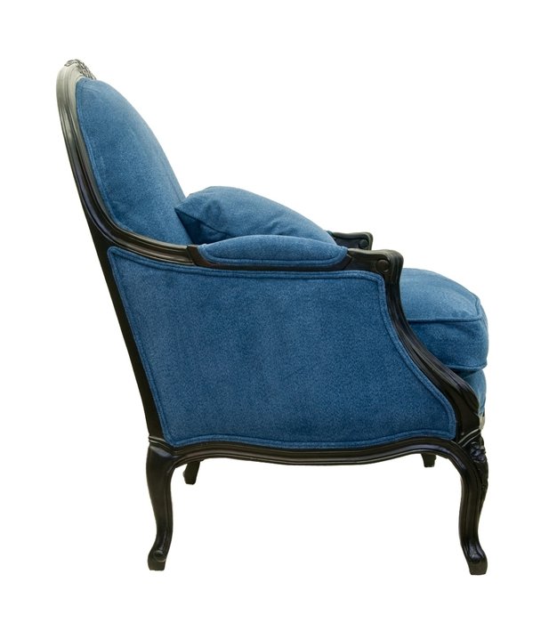 Кресло классическое Aldo blue - купить Интерьерные кресла по цене 122500.0