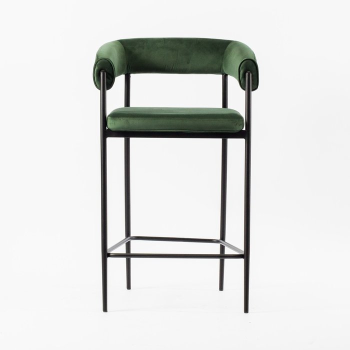 Барный стул Манчестер темно-зеленого цвета - купить Барные стулья по цене 13990.0