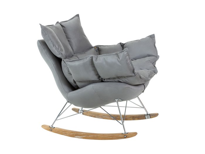 Кресло-качалка Ariella серого цвета  - купить Интерьерные кресла по цене 54900.0